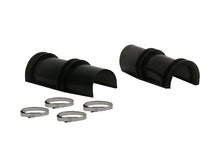 Kit protezioni paraghiaia per ammortizzatori posteriori Whiteline per applicazioni 4x4 — 2 protezioni e 4 fascette