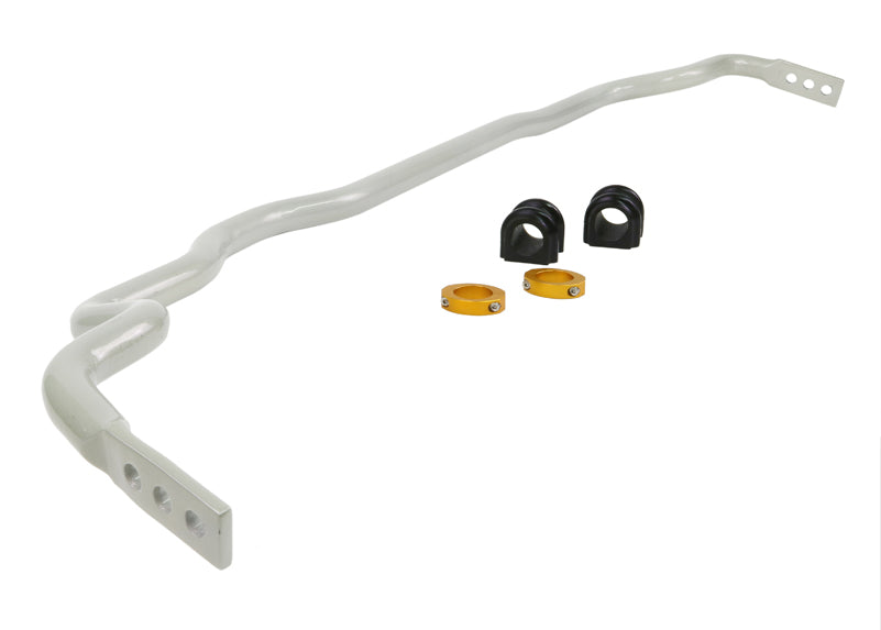 Barra antirollio anteriore 26 mm regolabile in 3 posizioni Whiteline per Hyundai Veloster FS — confezione completa