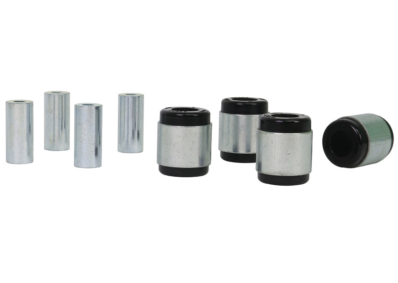 Boccole Whiteline braccio sospensione superiore dell’asse anteriore per Ford Falcon FG, FGX e FPV — 4 boccole con guscio esterno e 4 tubi interni — confezione completa