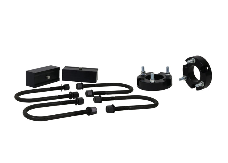 Kit rialzo sospensioni anteriori e posteriori Whiteline per Ford Ranger PXI, II e Mazda BT-50 UP, UR trazione integrale — confezione completa