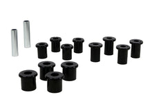 Kit boccole balestre posteriore — occhiello anteriore diametro esterno 36 mm Whiteline per Mitsubishi Triton ME-MK trazione a due ruote motrici/trazione integrale — confezione completa