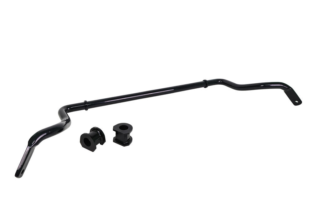 Barra antirollio anteriore 30 mm non regolabile Whiteline per Mitsubishi Triton ML, MN e Challenger — confezione completa