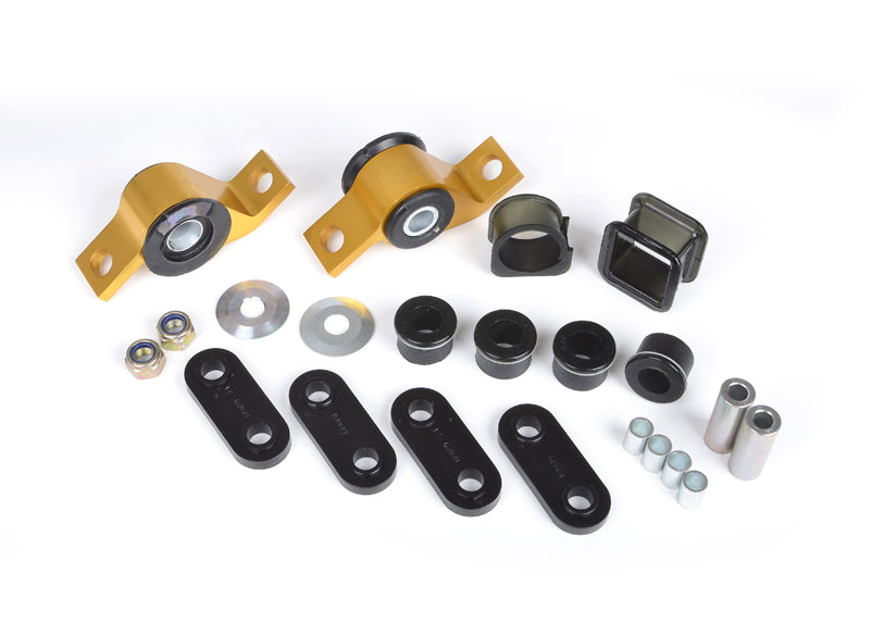 Kit boccole completo anteriore Whiteline per Subaru Impreza GC incluse le versioni WRX/STi — confezione completa