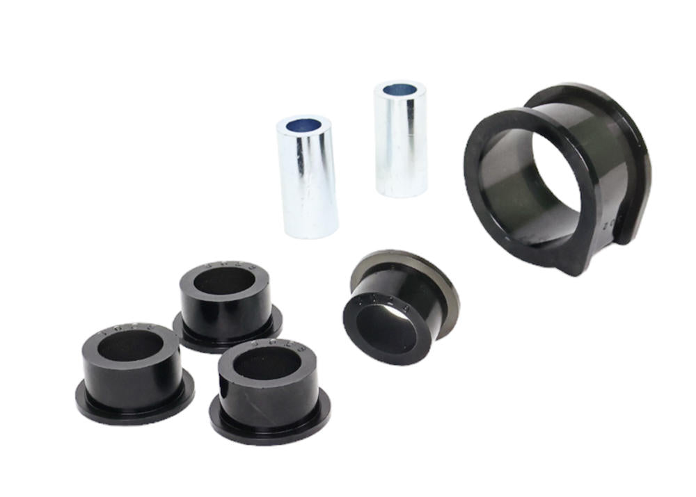 Boccole Whiteline cremagliera dello sterzo dell’asse anteriore, attacco supporto per Nissan Navara D40 e Pathfinder R51 — confezione completa