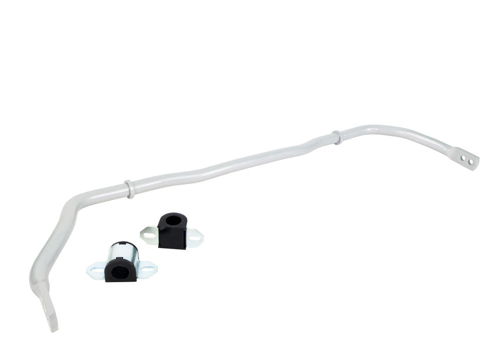 Barra antirollio anteriore 27 mm regolabile in 2 posizioni Whiteline per Toyota Corolla GZEA14 GR trazione integrale — confezione completa