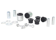 Kit boccole completo anteriore Whiteline per Mitsubishi Lancer Evo 1 2 3 4 5 6 — confezione completa