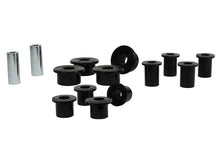 Kit boccole balestre posteriore Whiteline per Ford Ranger PX, PY e Mazda BT-50 UP, UR trazione a due ruote motrici/trazione integrale — confezione completa