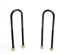 Cavallotti a U con profilo arrotondato diametro interno 58 mm lunghezza 270 mm M12 Whiteline universali — confezione completa