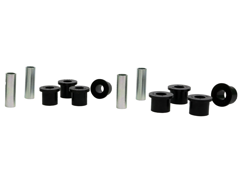 Kit boccole balestre posteriore — motori V6 e diesel Whiteline per Nissan Navara D21, D22 trazione integrale — confezione completa