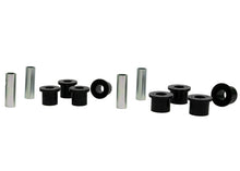 Kit boccole balestre posteriore — motori V6 e diesel Whiteline per Nissan Navara D21, D22 trazione integrale — confezione completa