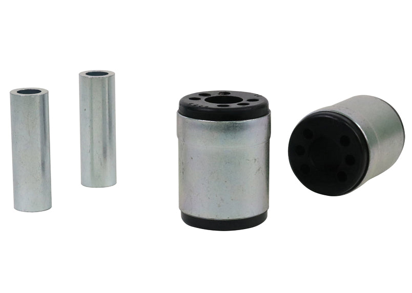 Boccole Whiteline braccio longitudinale inferiore dell’asse posteriore, attacco posteriore per Mitsubishi L400 WA — confezione completa