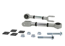 Bracci di convergenza posteriori regolabili con tirante filettato Whiteline per Ford Mustang S550 FM, FN — confezione completa
