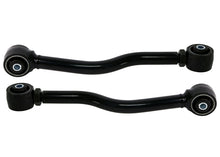 Bracci di controllo superiori posteriori regolabili con tirante filettato Whiteline per Jeep Wrangler JK, JL — confezione completa
