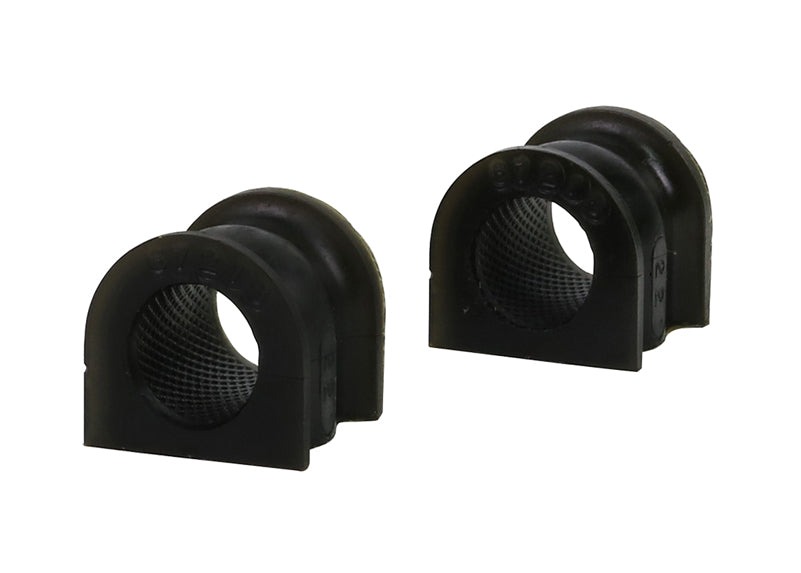 Due boccole nere per supporto barra antirollio posteriore Whiteline da 22 mm