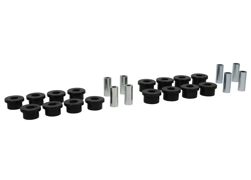 Kit boccole bracci longitudinali posteriore Whiteline per Toyota Prado e 4Runner — confezione completa
