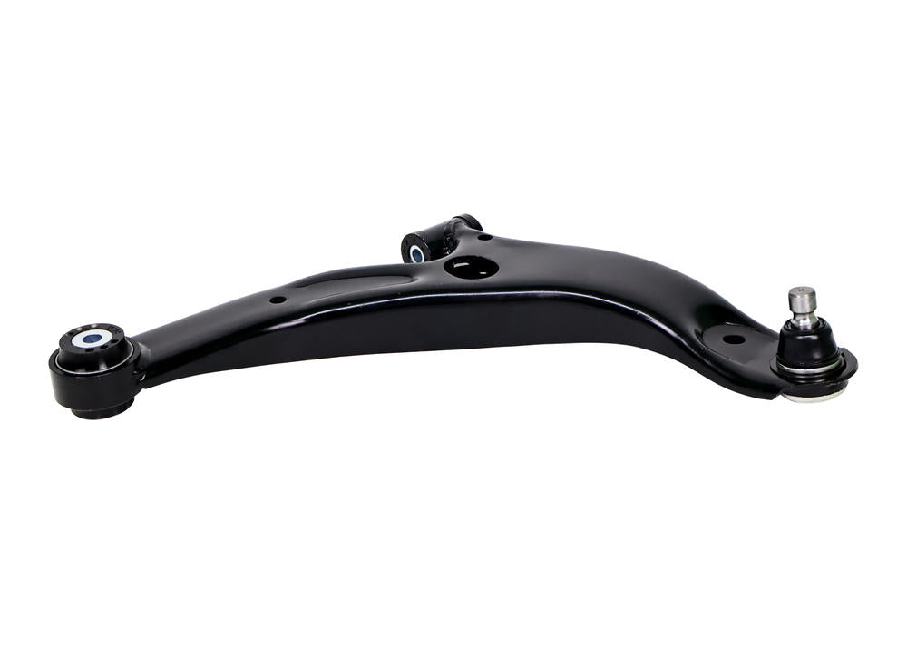 Braccio di controllo inferiore anteriore lato destro Whiteline per Ford Laser KN, KQ e Mazda 323 BJ — confezione completa