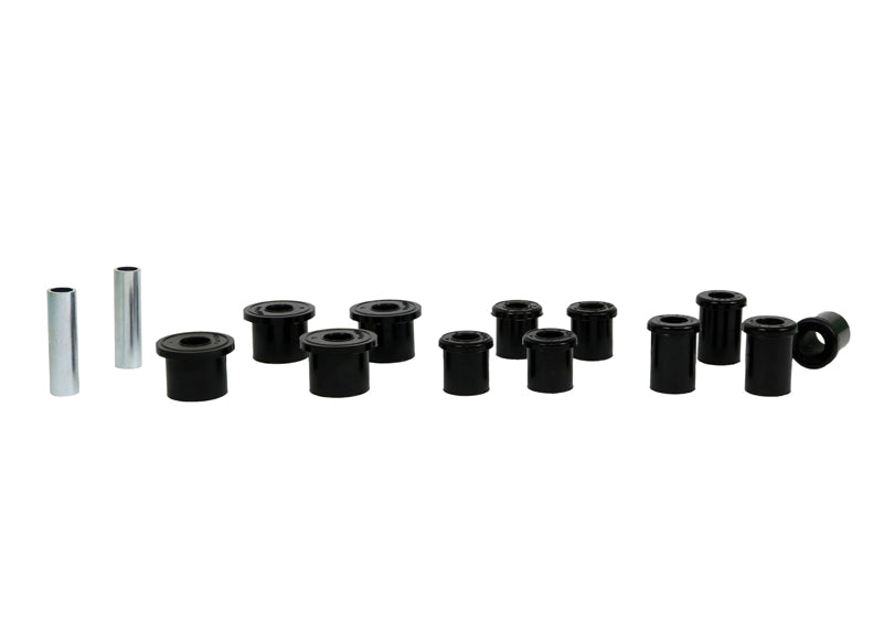 Kit boccole balestre posteriore Whiteline per Toyota HiLux 1988-2005 — confezione completa