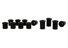 Kit boccole balestre anteriore Whiteline per Toyota HiLux 1979-1997 — confezione completa