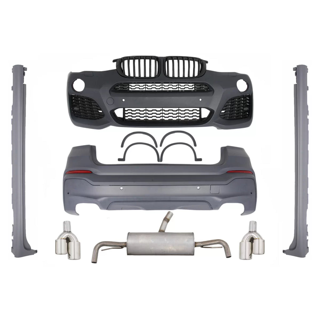 Conversione Body kit per BMW F26 X4 (2014-03.2018) X4M design