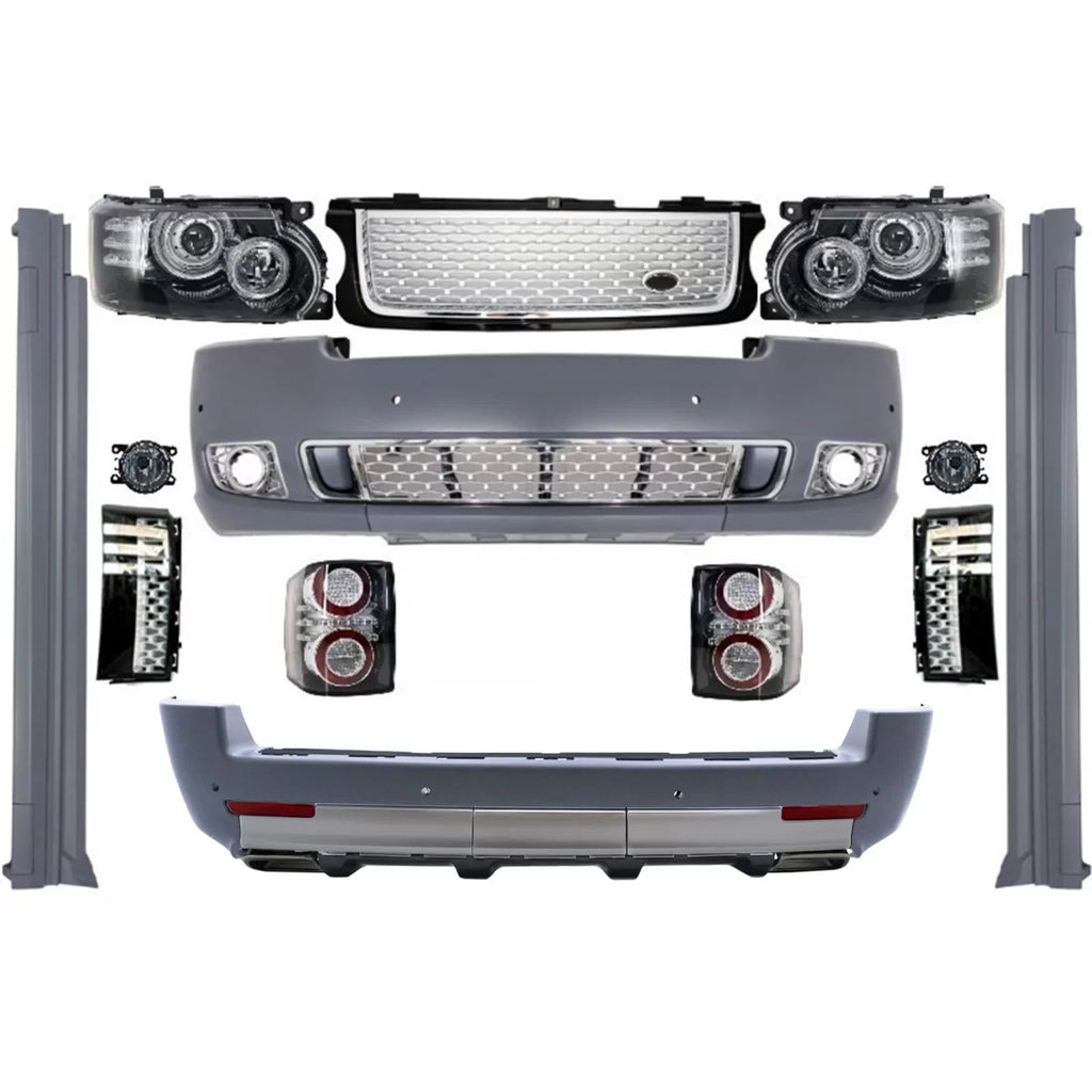 Conversione Body kit per Land Range Rover Vogue L322 (2002-2009) Retrofit a restyling Autobiography design