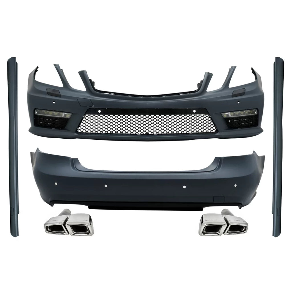 Conversione Body kit per Mercedes Classe E W212 (2009-2013) E63 design con Terminali di scarico