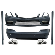 Conversione Body kit per Mercedes Classe E W212 (2009-2013) E63 design con Terminali di scarico