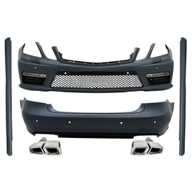 Conversione Body kit per Mercedes Classe E W212 (2009-2013) E63 design con Terminali di scarico