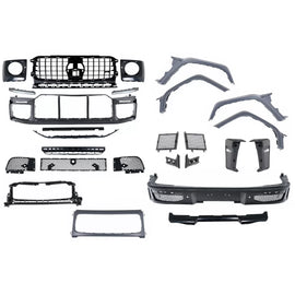 Conversione Body kit per Mercedes Classe G W465 (2024 e successivi) G63 B-stile nero griglia