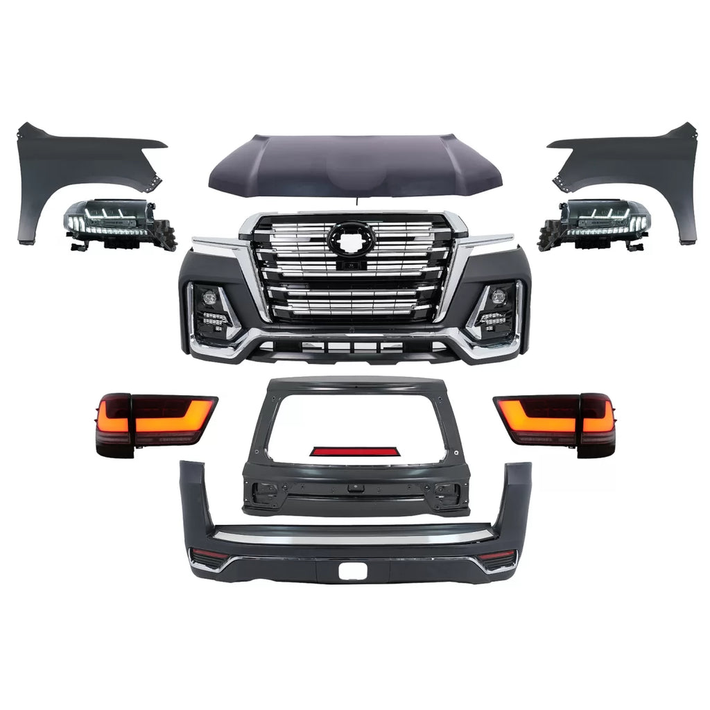 Conversione Body kit per Toyota Land Cruiser FJ200 Retrofit gruppo (2008-2015) a 2022 design