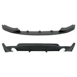 Conversione kit a M design aria diffusore con Splitter paraurti anteriore per BMW Serie 4 F32 F33 F36 (2013-2019)