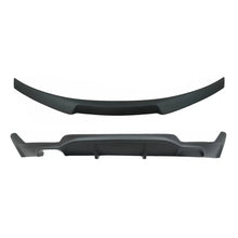 Carica l'immagine nel visualizzatore di Gallery, Conversione kit a M design aria diffusore con Spoiler baule per BMW Serie 4 Coupe F32 (2013 e successivi) Nero opaco