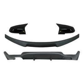 Conversione kit a M Performance design aria diffusore con Spoiler baule e Calotte specchietti per BMW Serie 4 Coupe F32