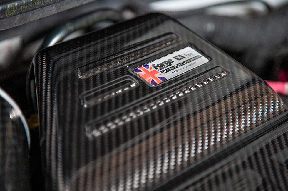 Copri Motore in Fibra di Carbonio Forge per Abarth 500, 595 e 695