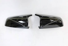 Carica l'immagine nel visualizzatore di Gallery, Copri Specchietti BMW E60 LCI 07-09 Look M4 Nero Lucido BMW E60,E61