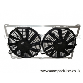 Kit doppia ventola slim da 11 pollici AIRTEC Motorsport per Ford Escort RS Cosworth