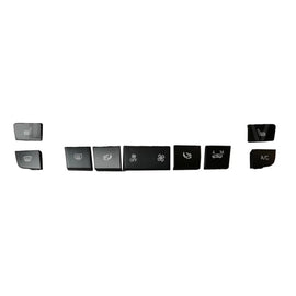 Copertura per interruttore aria Conditioner controllo pannello per BMW 1 F20 / 3 F30, F31, F34 GT / 4 F32, 9 pezzi