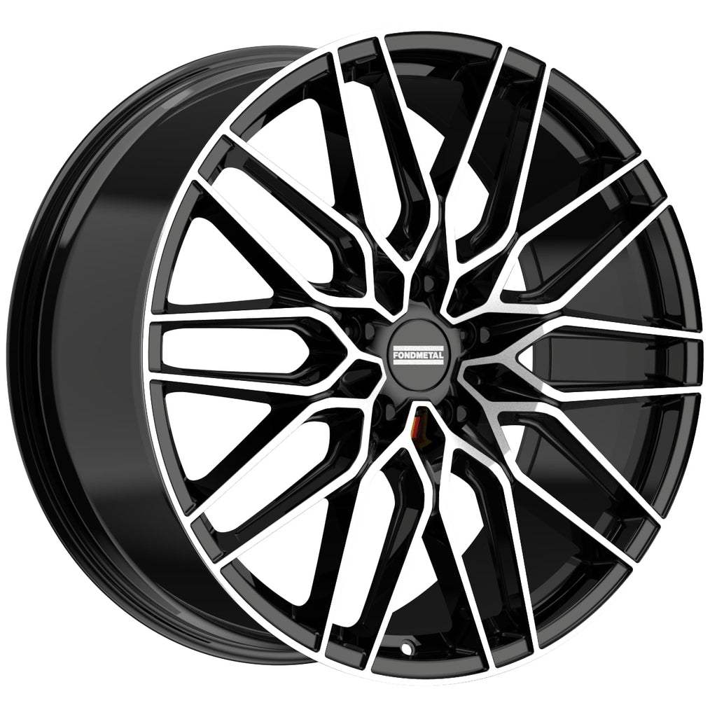 Cerchio in Lega Fondmetal INSPIRED CRATOS (FMI09) 22x10 ET21 5x112 GLOSSY BLACK MACHINED