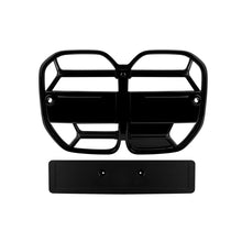 Carica l'immagine nel visualizzatore di Gallery, CSL tipo Nero lucido griglie a doppio rene per BMW Serie 4 G22 Coupe, G23 Cabriolet dal 2021