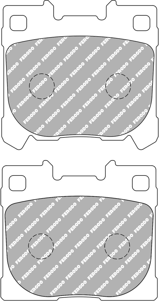 Pastiglie freni Ferodo DS2500 posteriori Toyota GR Corolla E210, GR Yaris XP210