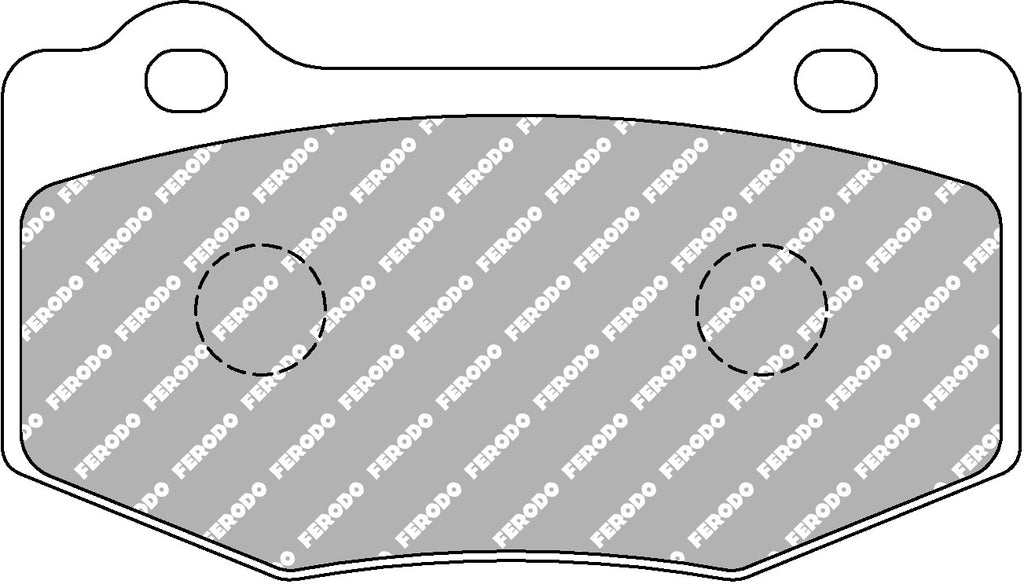 Pastiglie freni racing Ferodo DS3.12 posteriori Ford Mustang Mk6