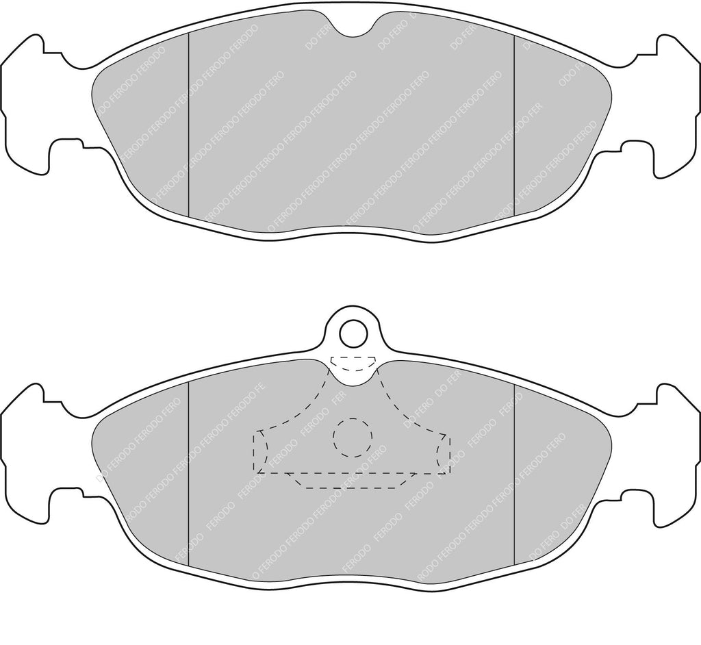 Pastiglie freni Ferodo DS Performance anteriori Opel Corsa B, Tigra A