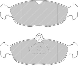 Pastiglie freni Ferodo DS Performance anteriori Opel Corsa B, Tigra A