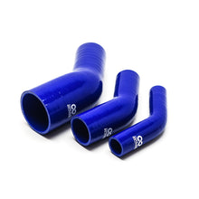 Carica l'immagine nel visualizzatore di Gallery, Curva riduttrice 45° in silicone | Cooling Solutions — Blu