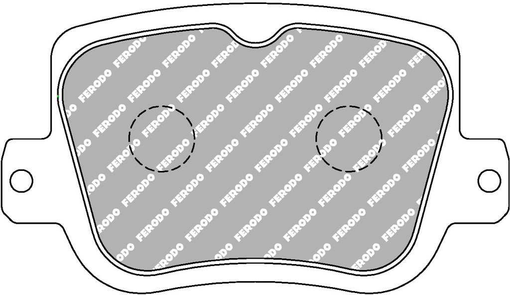 Pastiglie freni Ferodo DS2500 posteriori Alpine A110