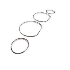 Cruscotto strumentazione anelli per BMW 3 E36 90-99 cromato