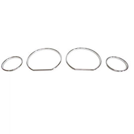 Cruscotto strumentazione anelli per BMW 3 E36 90-99 cromato