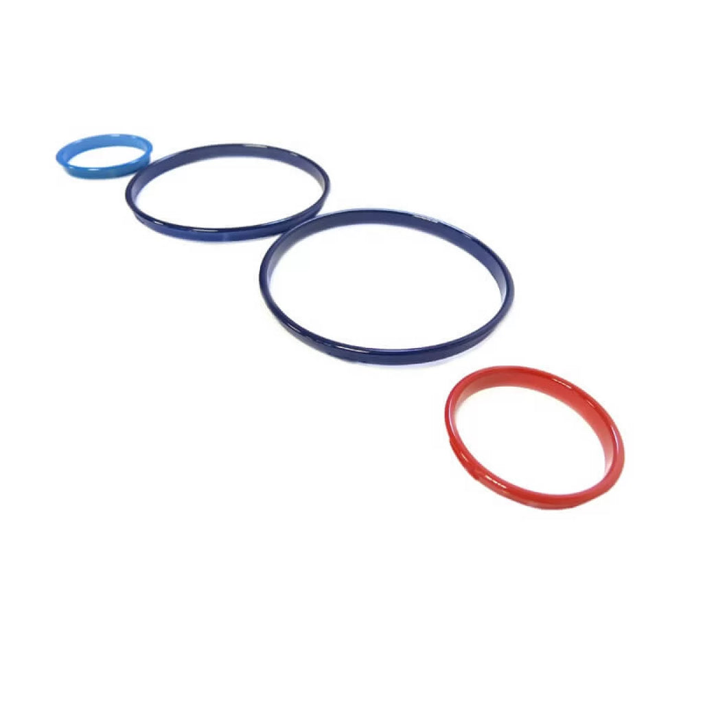 Cruscotto strumentazione anelli per BMW 5 E39 95-03, 7 E38 94-02, X5 E53 99-05 Tri-colore ///M