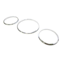 Cruscotto strumentazione anelli per Mercedes-Benz Classe C W202 93-95 cromato