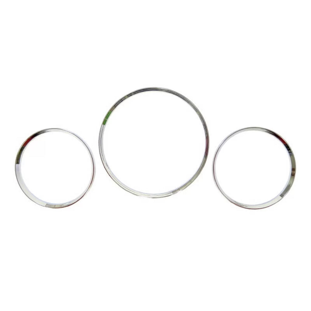 Cruscotto strumentazione anelli per Mercedes-Benz Classe C W202 93-95 cromato