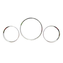 Cruscotto strumentazione anelli per Mercedes-Benz Classe C W202 93-95 cromato